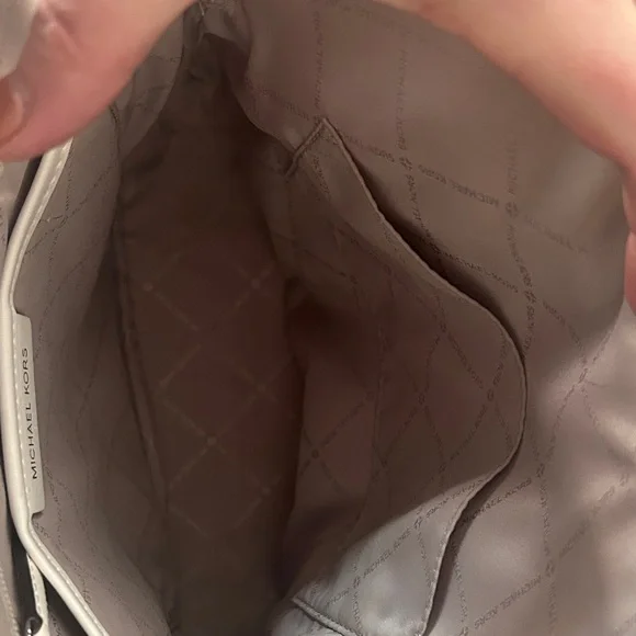 Michael Kors Cream Logo Mini Backpack - Picture 6 of 13